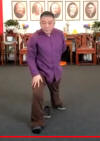 Yang-Style bow stance gongbu Fu Quinquan